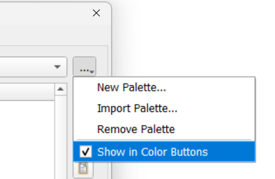 GIMP GPL Palette Import