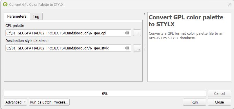 GPL Color Palette to STYLX