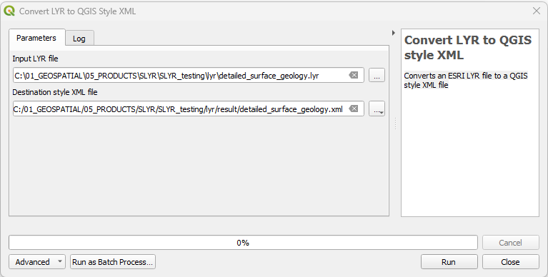 ESRI LYR to QGIS XML